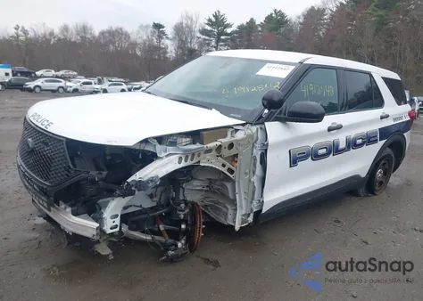 2022 Ford Police Interceptor из США, поврежденный, VIN 1FM5K8AB1NGB50319